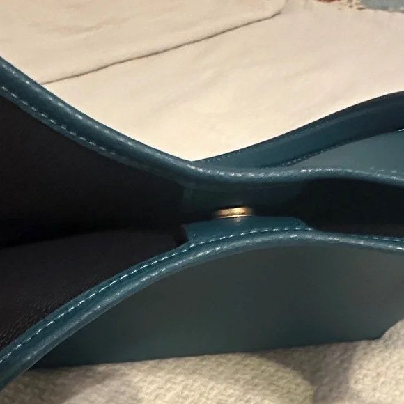 Coach Deep Teal Tote Bag - Picture 13 of 13